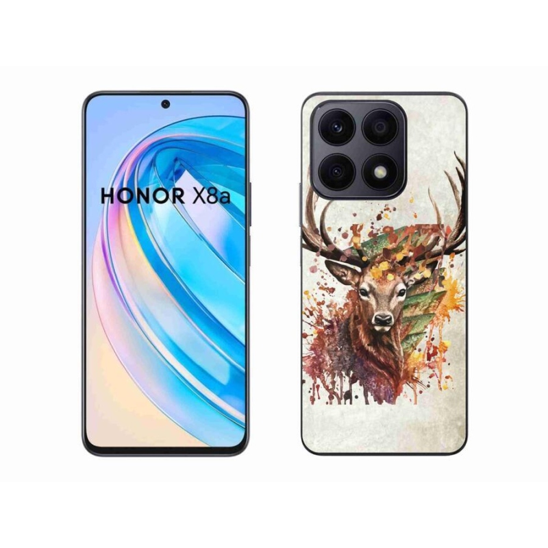 Gél tok mmCase a Honor X8a készülékhez - szarvas 1