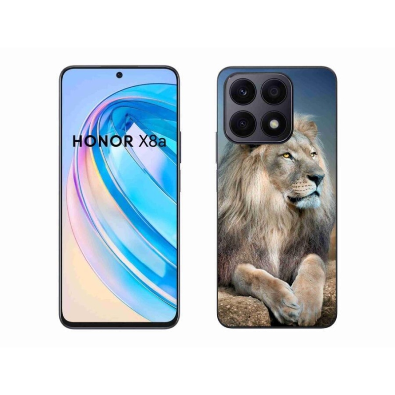 Gél tok mmCase a Honor X8a készülékhez - Lion 1
