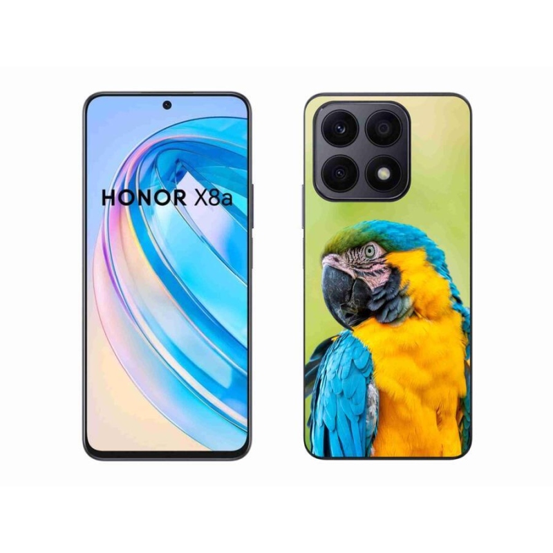 Gél tok mmCase a Honor X8a készülékhez - parrot ara 2