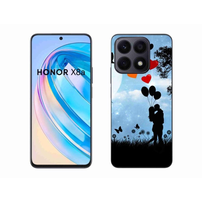 Gél tok mmCase a Honor X8a számára - szerelmespár