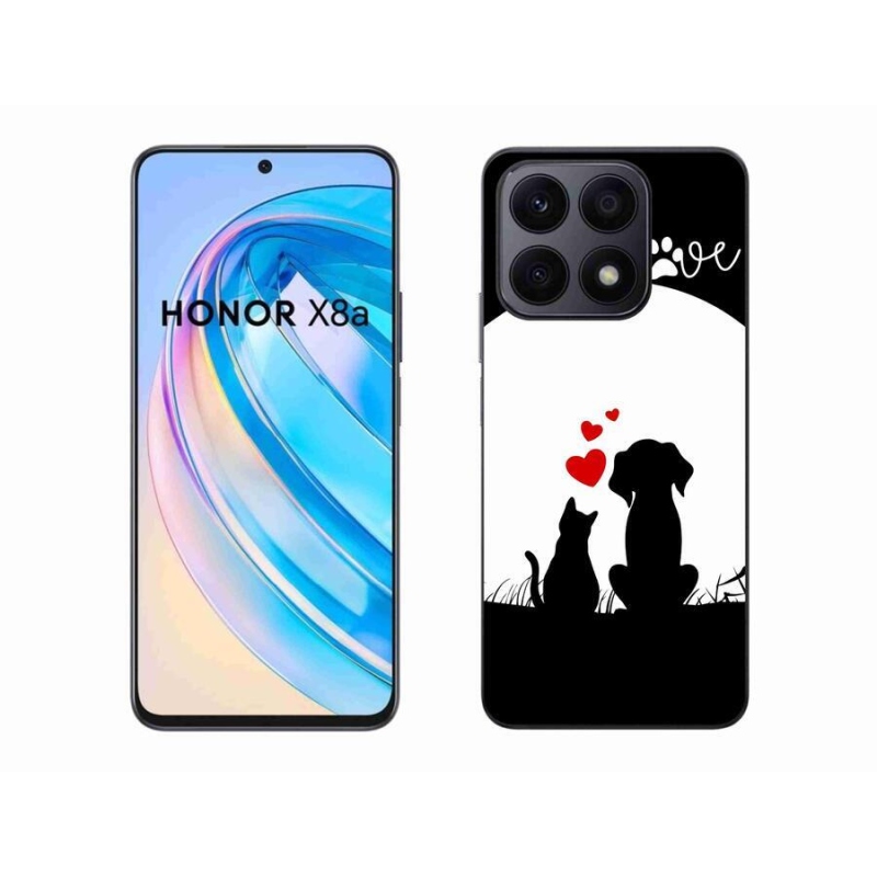Gél tok mmCase a Honor X8a számára - állatszerelem