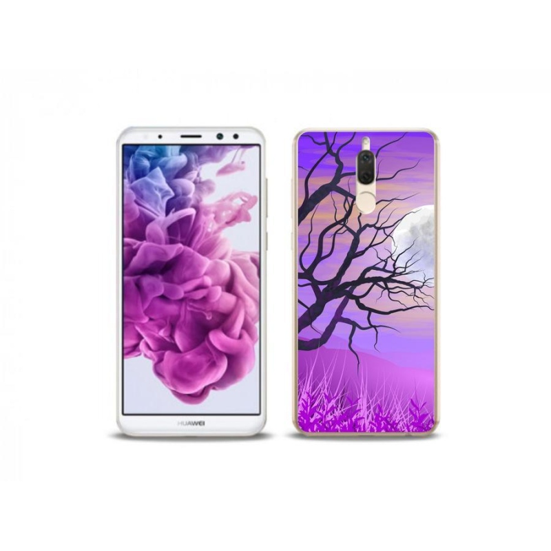 Gél tok mmCase a mobil Huawei Mate 10 Lite készülékhez - rajzfilmes kidőlt fa