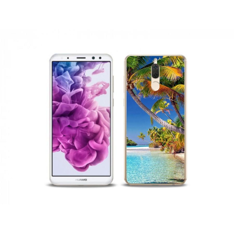 Gél tok mmCase a mobil Huawei Mate 10 Lite készülékhez - tengerparti strand