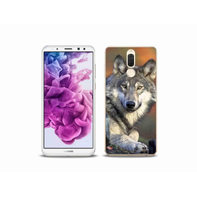 Gél tok mmCase a mobil Huawei Mate 10 Lite készülékhez - farkas