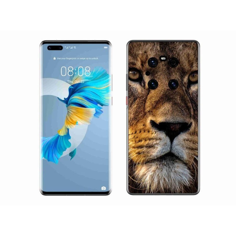 Gél tok mmCase a Huawei Mate 40 Pro készülékhez - oroszlán