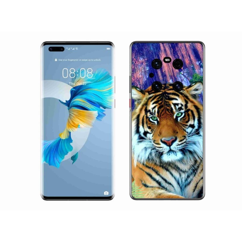 Gél tok mmCase a mobil Huawei Mate 40 Pro - tigrishez