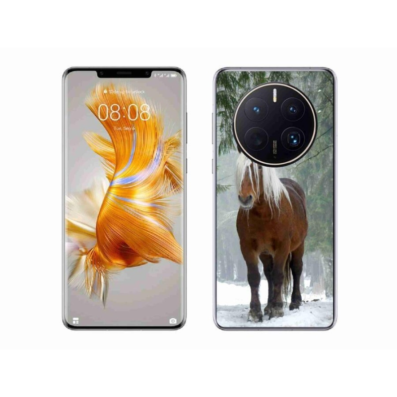 Gél tok mmCase mobil Huawei Mate 50 Pro - ló az erdőben