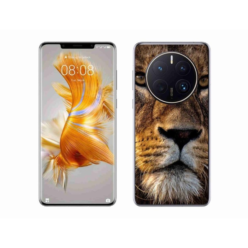 Gél tok mmCase a Huawei Mate 50 Pro készülékhez - oroszlán