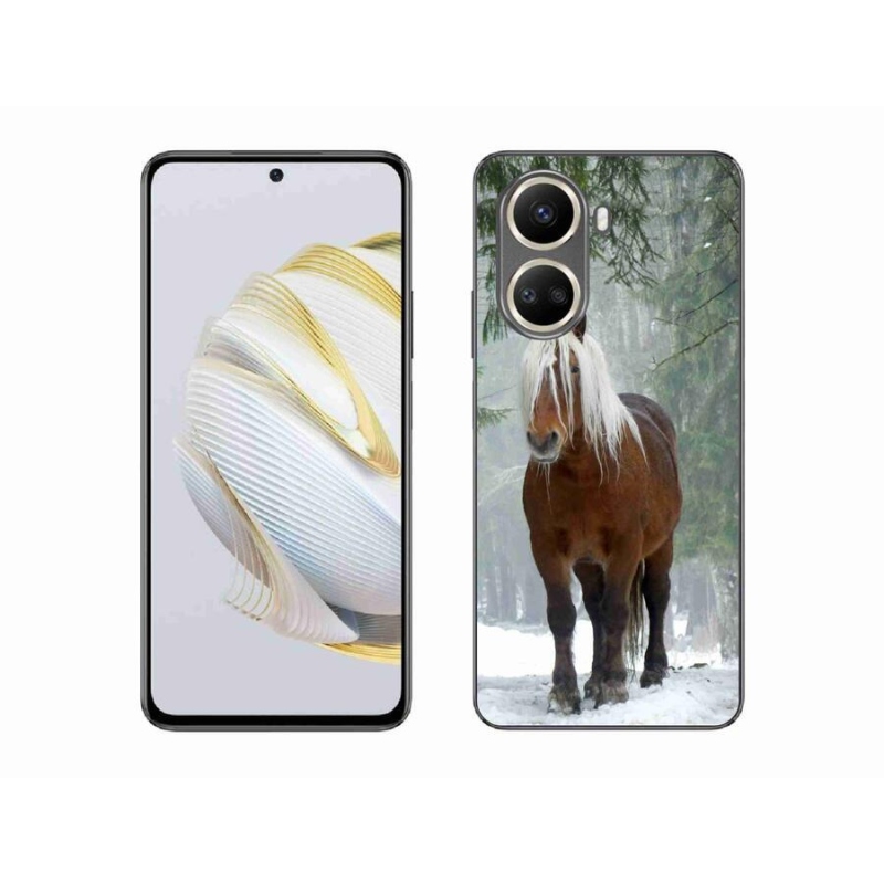 Gél tok mmCase mobil Huawei Nova 10 SE - ló az erdőben
