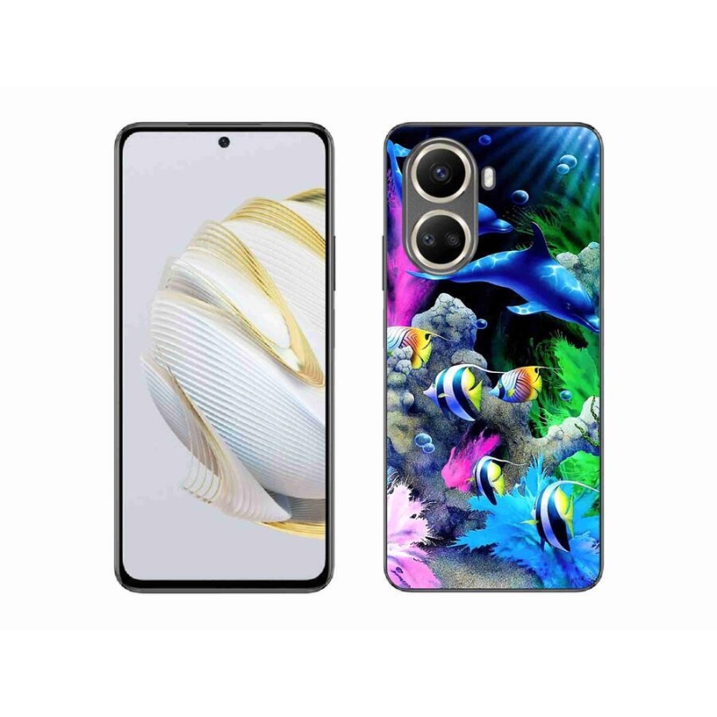 Gél tok mmCase a mobil Huawei Nova 10 SE - tengeri világhoz