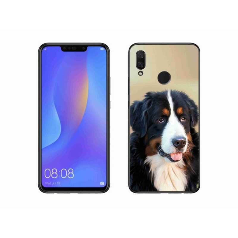 Gél tok mmCase a mobil Huawei Nova 3i - Berni hegyi kutya számára