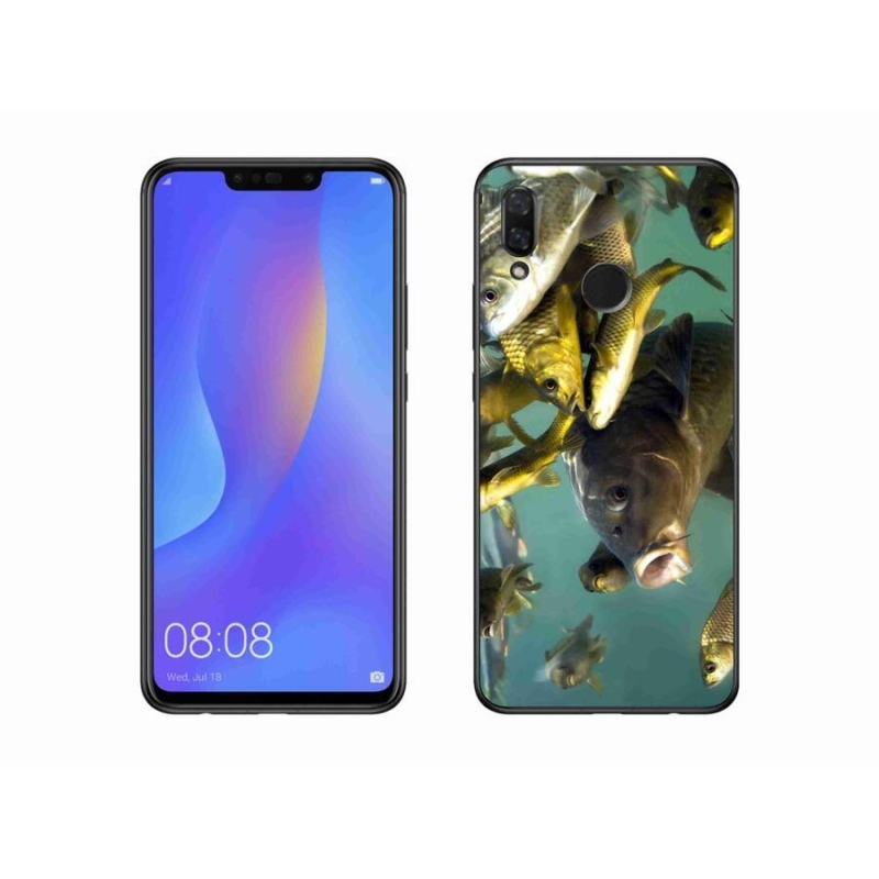 Gél tok mmCase mobiltelefonhoz Huawei Nova 3i - halak iskolája