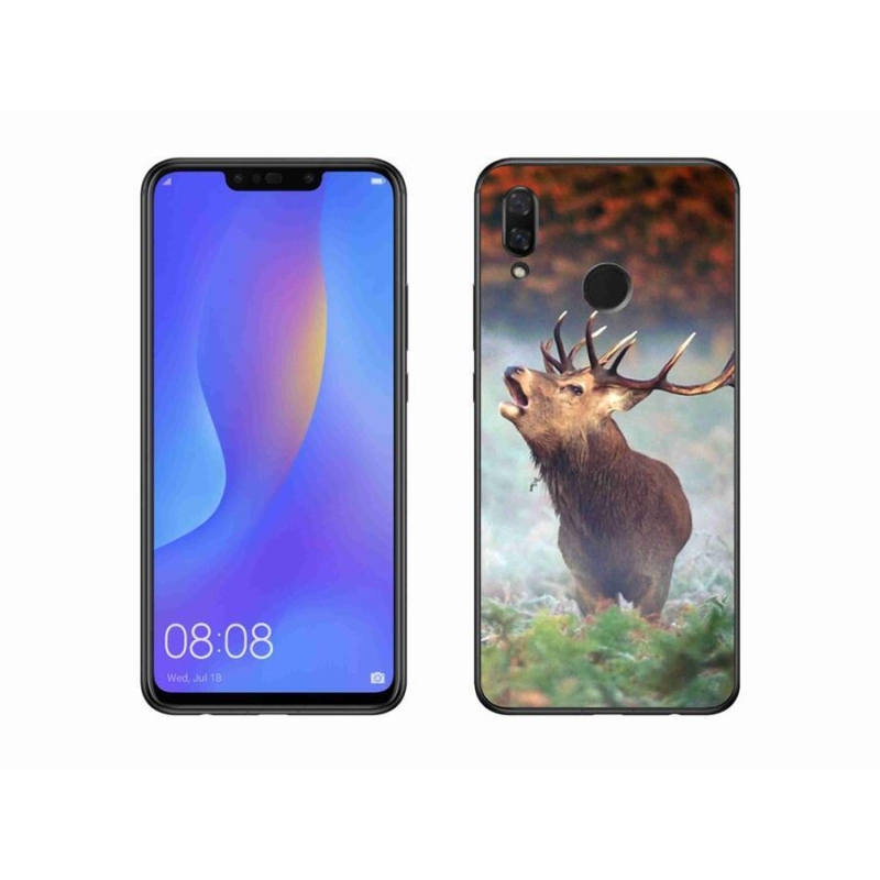 Gél tok mmCase mobil Huawei Nova 3i - szarvas 2