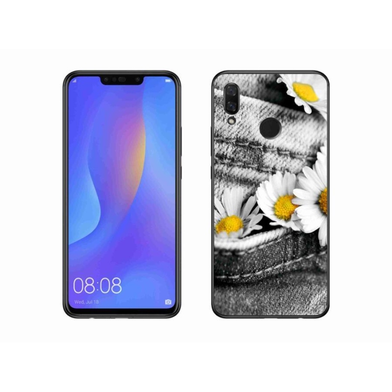 Gél tok mmCase mobiltelefonhoz Huawei Nova 3i - százszorszépek