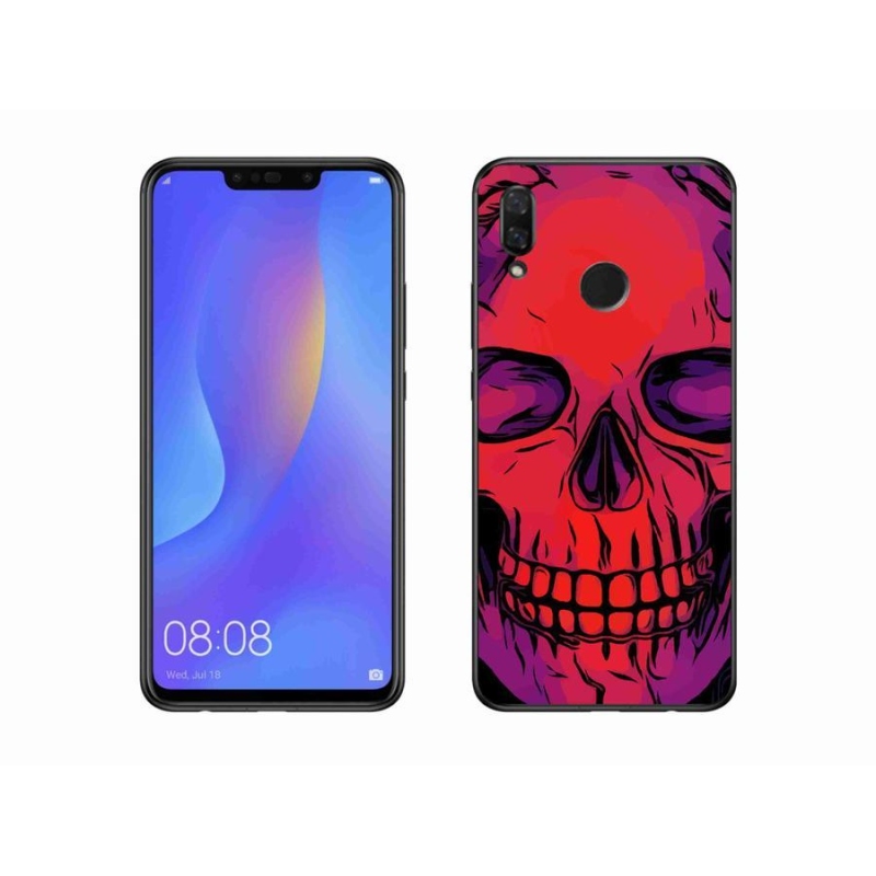 Gél tok mmCase mobil Huawei Nova 3i - koponya