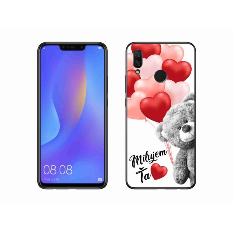 Gél tok mmCase mobil Huawei Nova 3i - I love you
