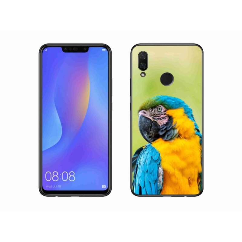 Gél tok mmCase mobil Huawei Nova 3i - papagáj ara 2