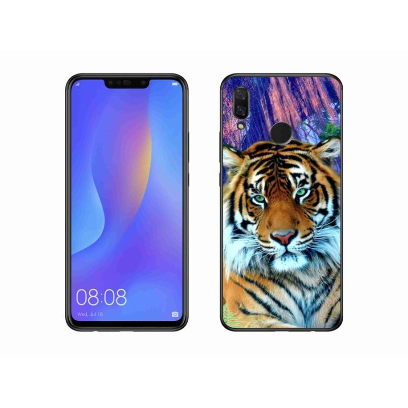 Gél tok mmCase mobil Huawei Nova 3i - tigris
