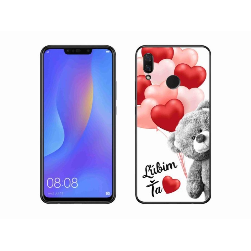 Gél tok mmCase a mobil Huawei Nova 3i - I love you en