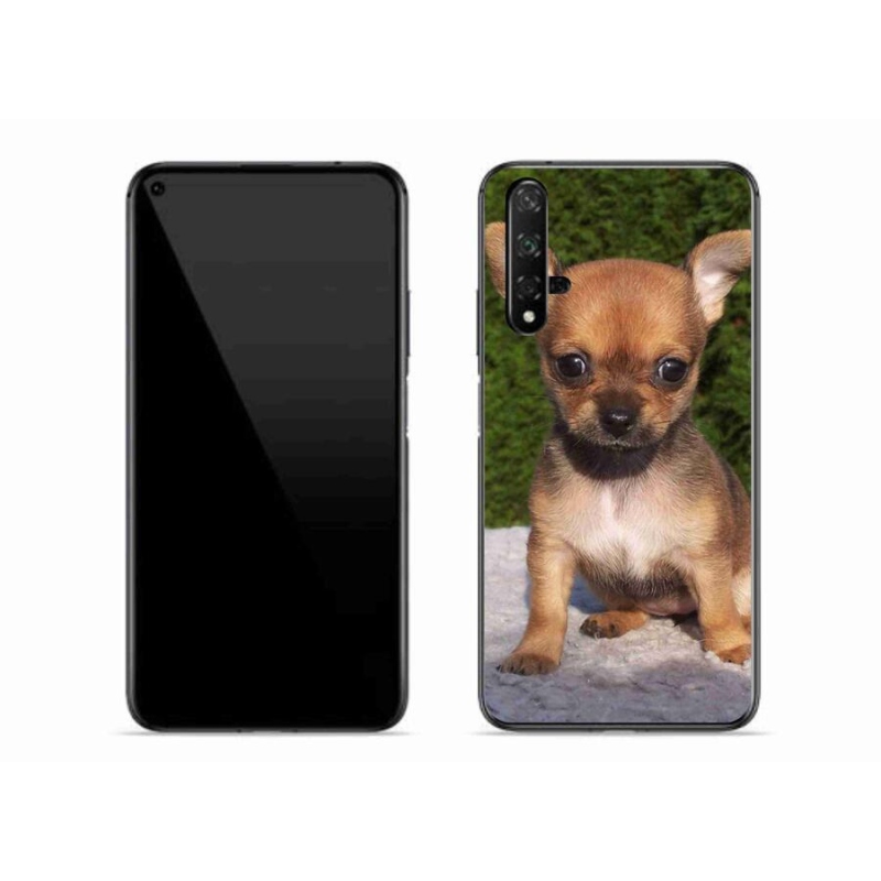 Gél tok mmCase mobil Huawei Nova 5T - chihuahua 3