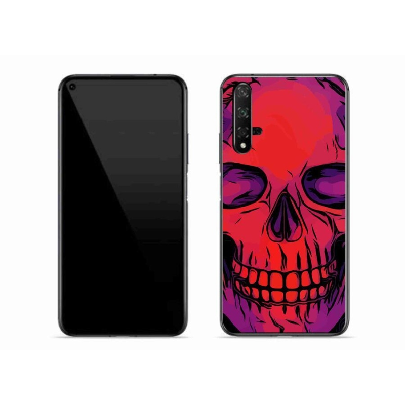 Gél tok mmCase mobil Huawei Nova 5T - koponya