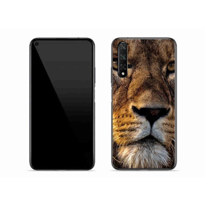 Gél tok mmCase a Huawei Nova 5T-hez - oroszlán