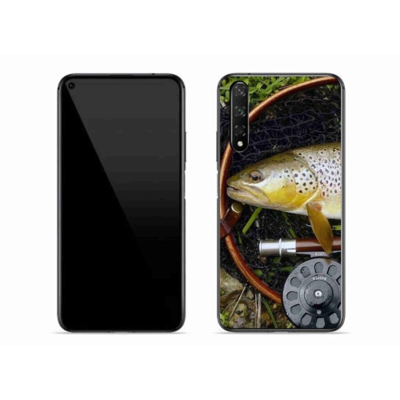 Gél tok mmCase mobil Huawei Nova 5T - trout 2