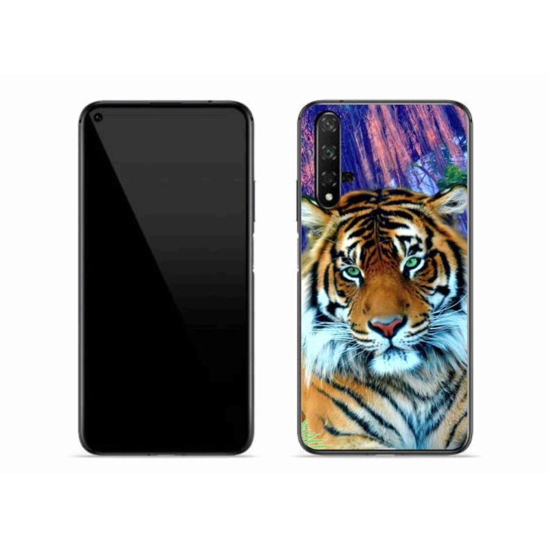 Gél tok mmCase a mobil Huawei Nova 5T - tigrishez