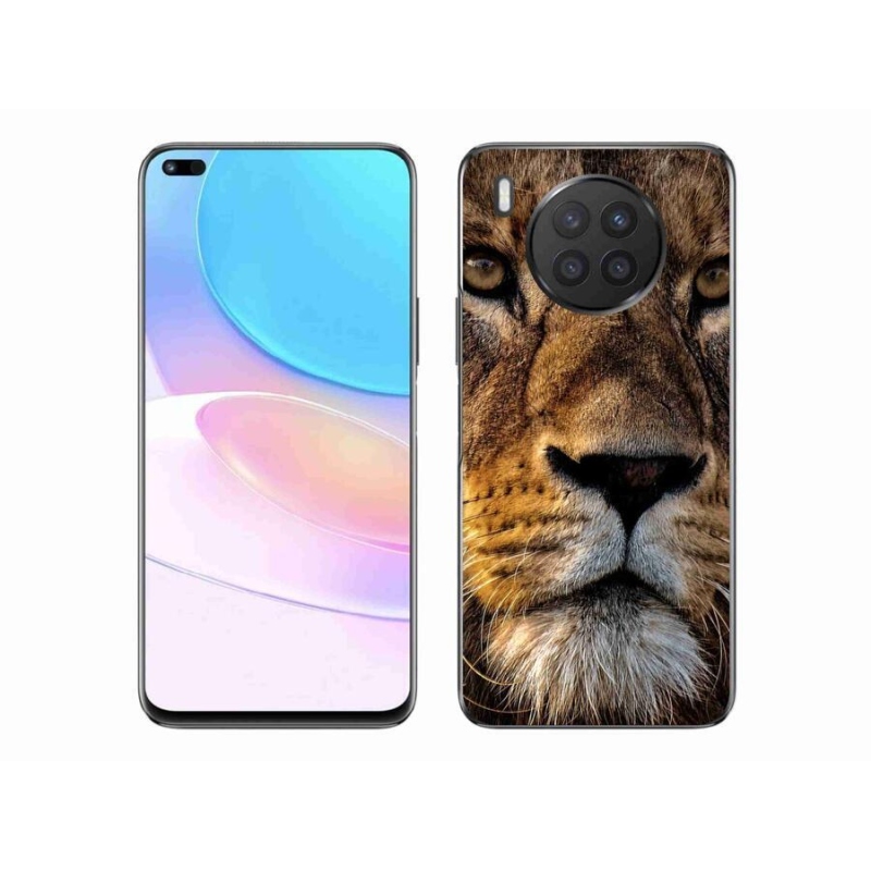 Gél tok mmCase a Huawei Nova 8i számára - oroszlán