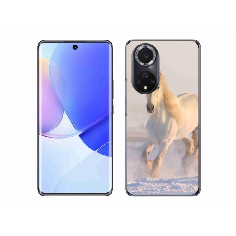 Gél tok mmCase mobil Huawei Nova 9 - ló a hóban