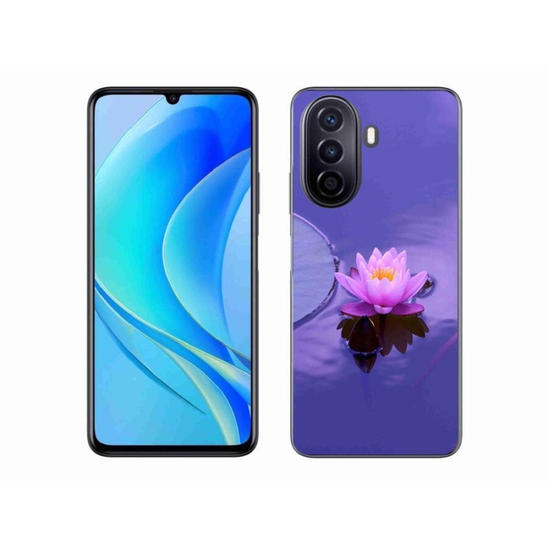 Gél tok mmCase mobil Huawei Nova Y70 - virág a felszínen