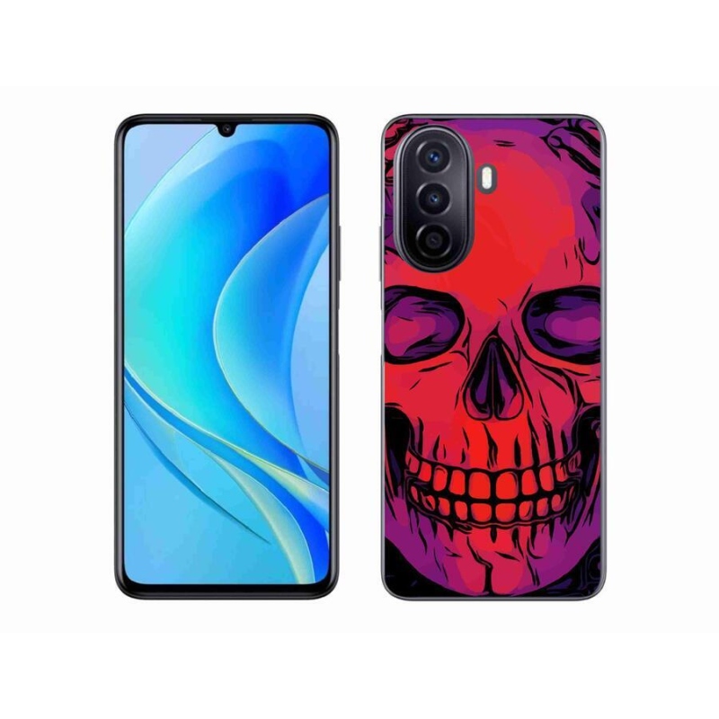 Gél tok mmCase mobil Huawei Nova Y70 - koponya