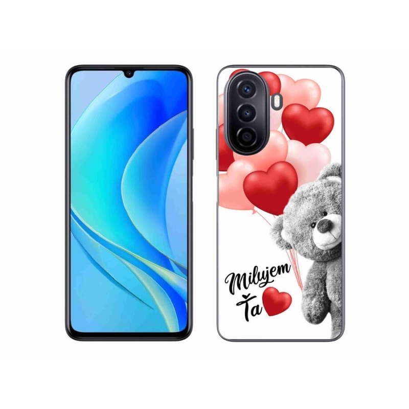 Gél tok mmCase mobil Huawei Nova Y70 - I love you