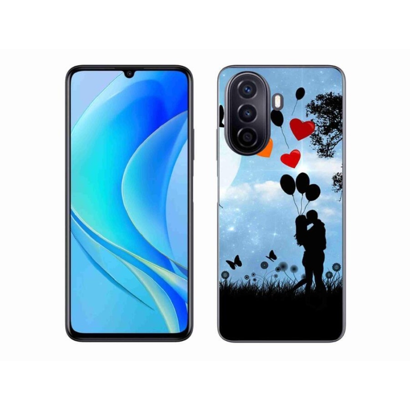 Gél tok mmCase mobil Huawei Nova Y70 - szerelmes pár