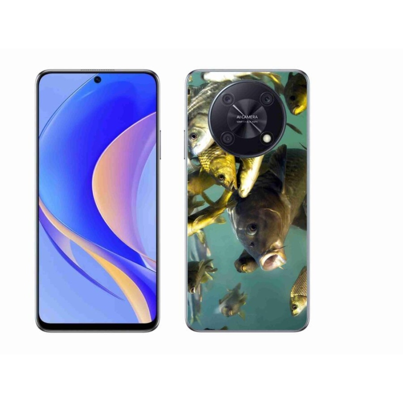 Gél tok mmCase a mobil Huawei Nova Y90 - halak iskolája számára