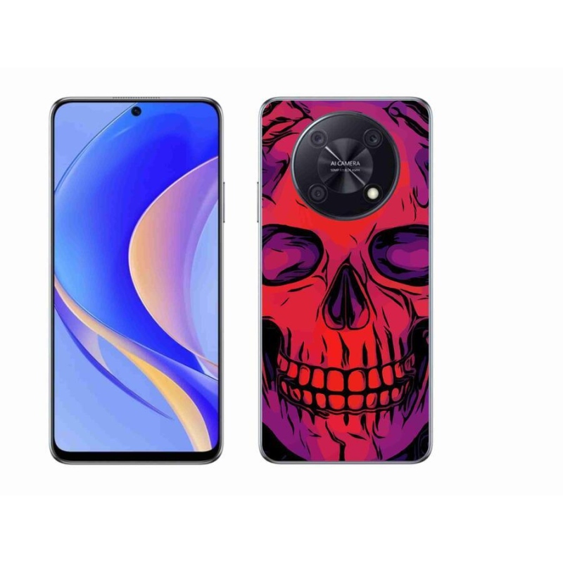 Gél tok mmCase mobil Huawei Nova Y90 - koponya