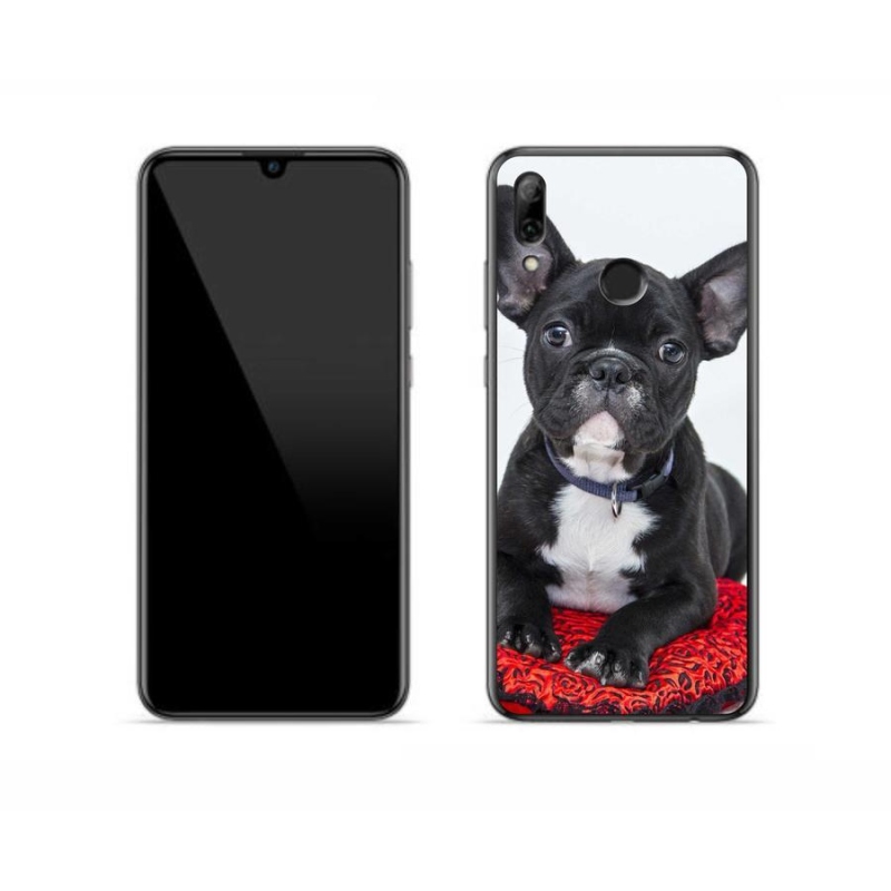 Gél tok mmCase mobil Huawei P Smart (2019) - bulldog