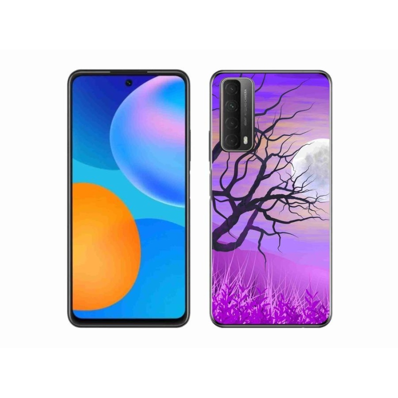 Gél tok mmCase a mobil Huawei P Smart (2021) - rajzfilm kidőlt fa