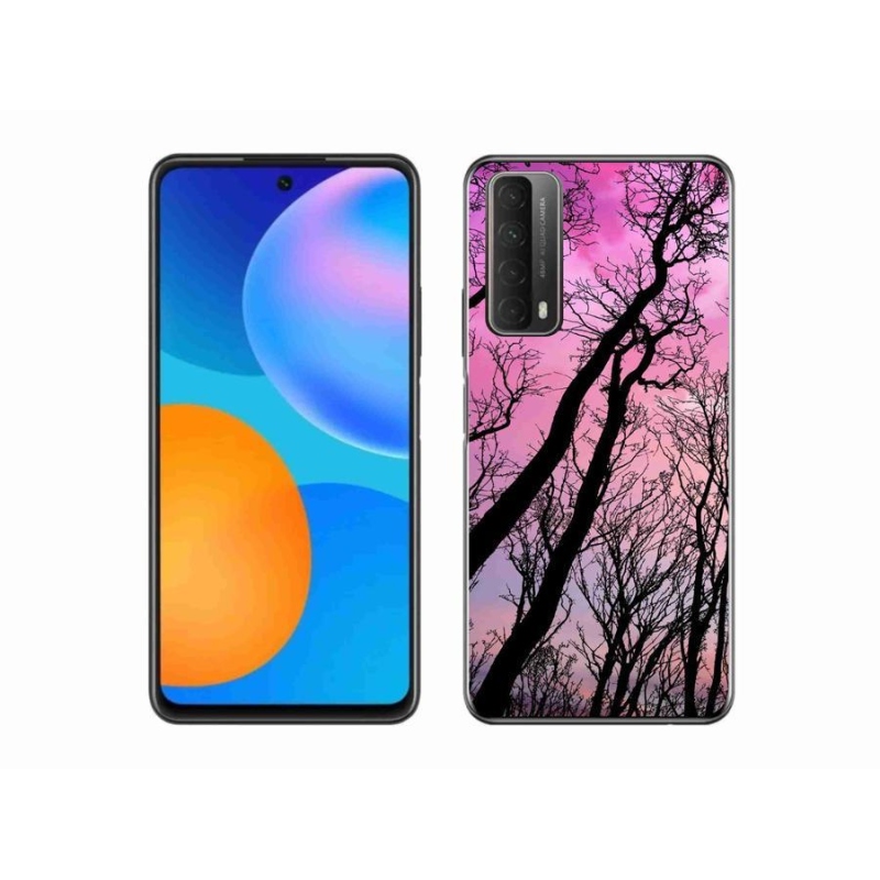 Gél tok mmCase a mobil Huawei P Smart (2021) - kidőlt fákhoz