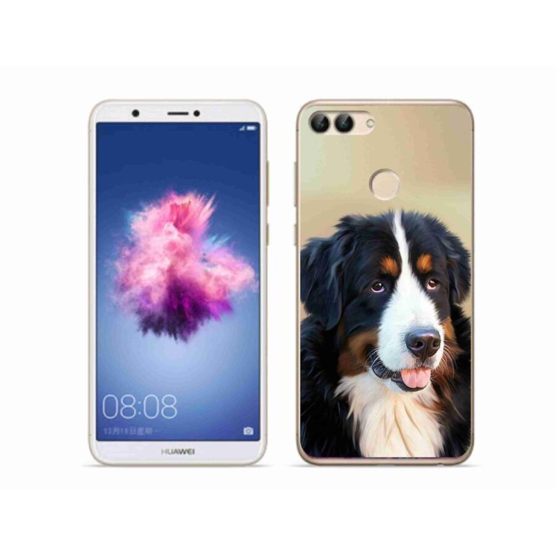 Gél tok mmCase a mobil Huawei P Smart - Berni hegyi kutya számára