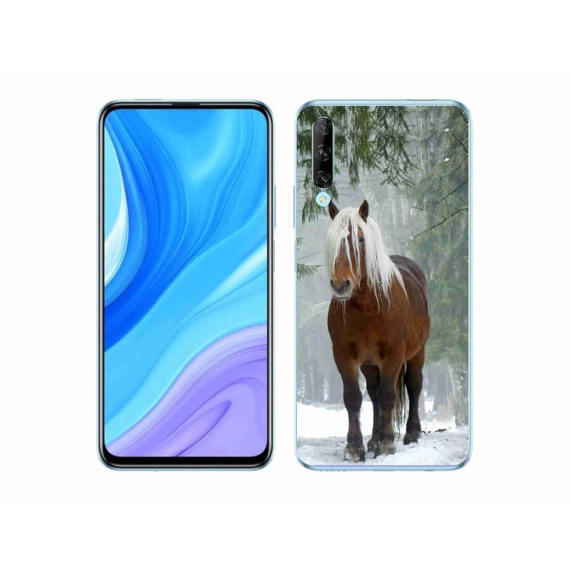 Gél tok mmCase a mobil Huawei P Smart Pro (2019) - ló az erdőben