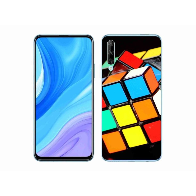 Gél tok mmCase mobil Huawei P Smart Pro (2019) - rubikova kostka