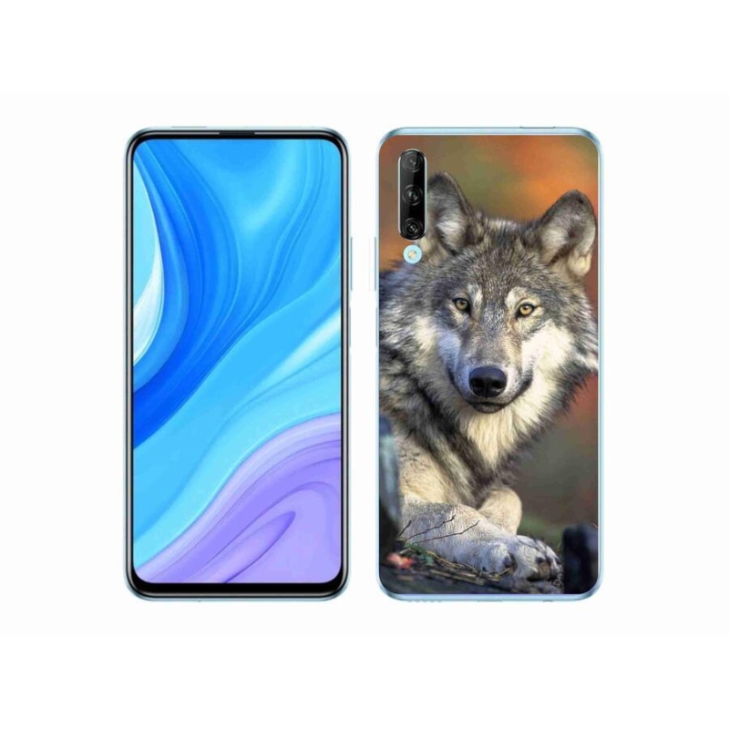 Gél tok mmCase mobil Huawei P Smart Pro (2019) - farkas