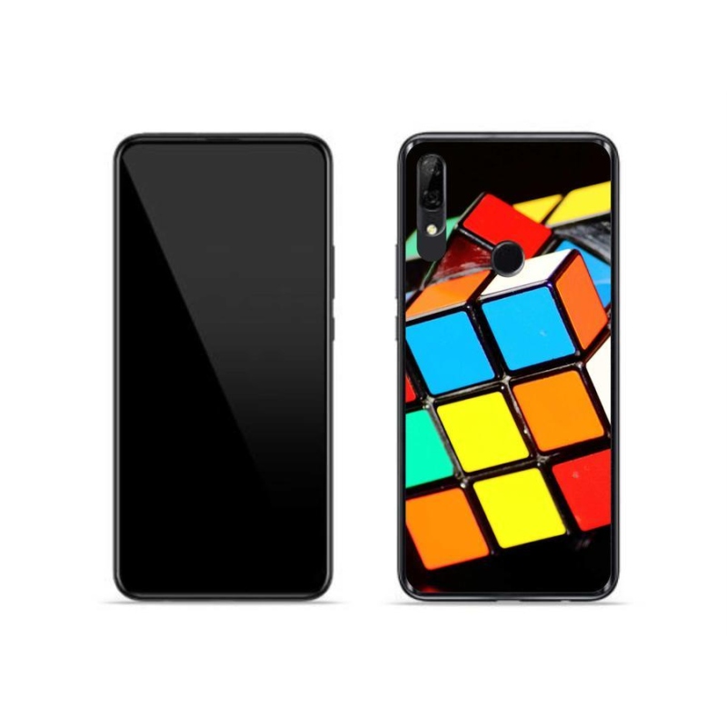 Gél tok mmCase mobil Huawei P Smart Z - Rubik kocka