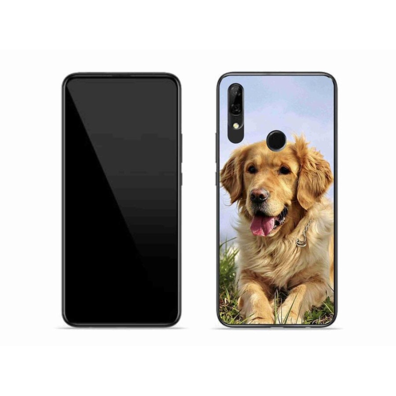 Gél tok mmCase a mobil Huawei P Smart Z - arany retrieverhez