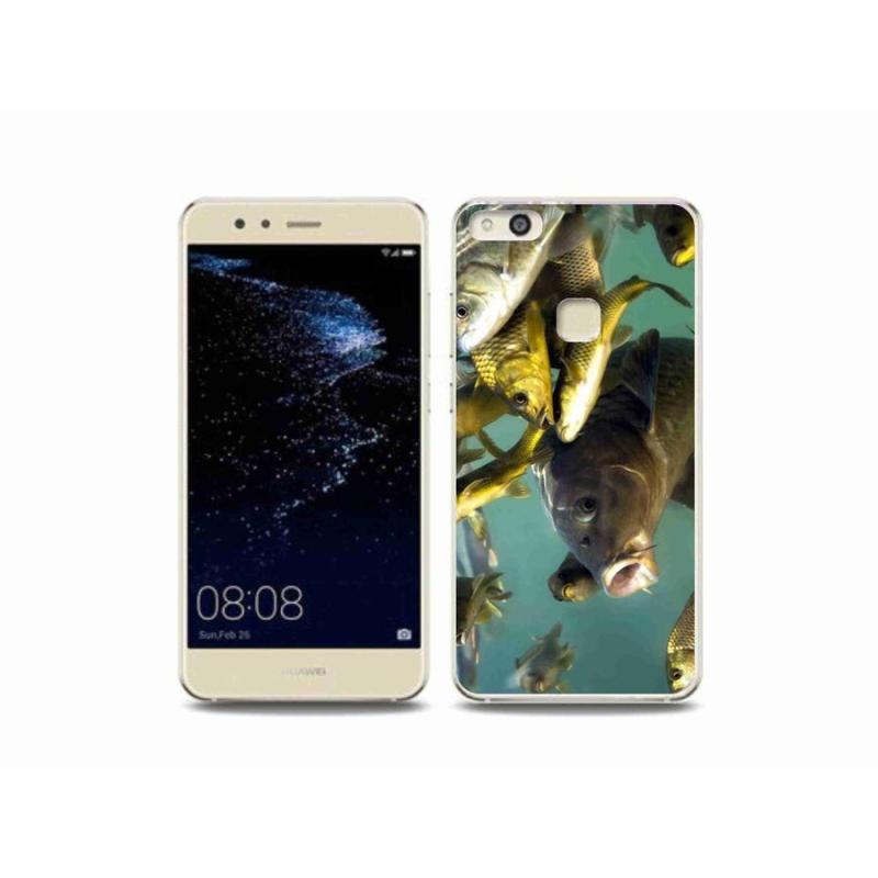 Gél tok mmCase a mobil Huawei P10 Lite - halak iskolája számára