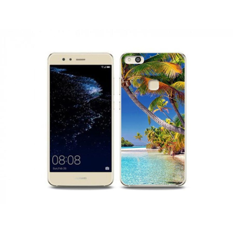 Gél tok mmCase a mobil Huawei P10 Lite - tengerpartra