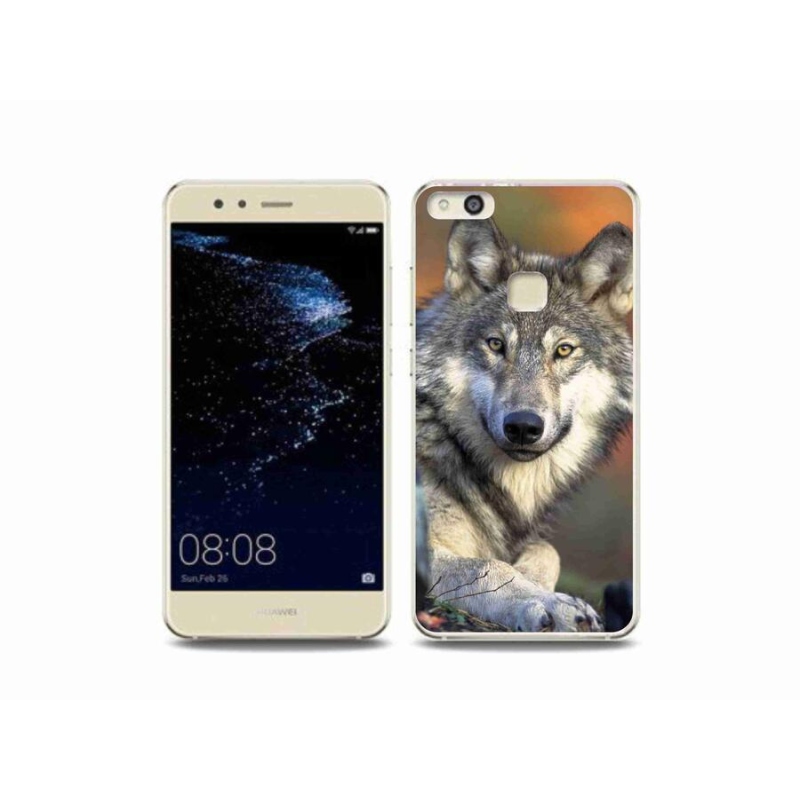 Gél tok mmCase mobil Huawei P10 Lite - farkas