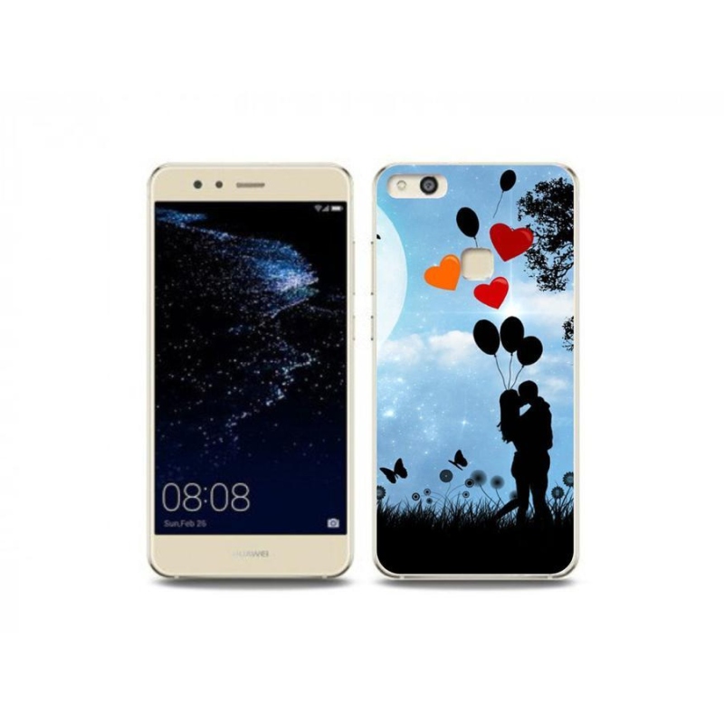 Gél tok mmCase mobil Huawei P10 Lite - szerelmes pár