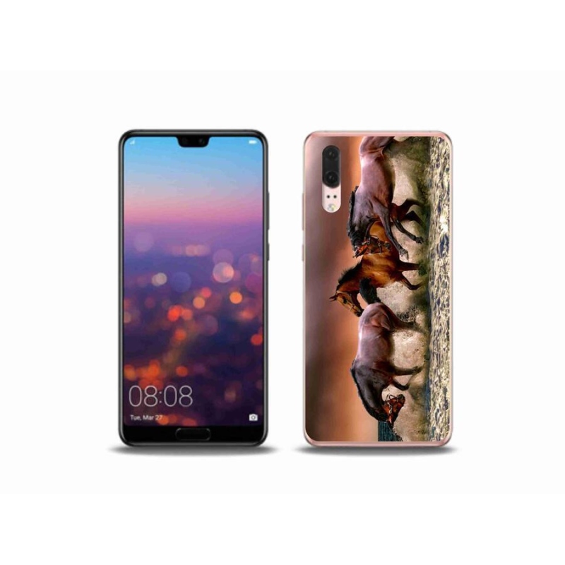Gél tok mmCase mobil Huawei P20 - lovak 1